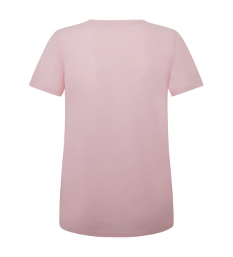 Pepe Jeans Camiseta Lorette rosa