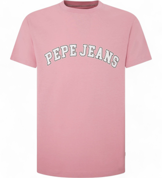 Pepe Jeans Camiseta Clement rosa