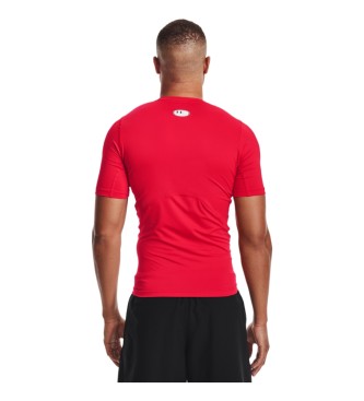 Under Armour Camiseta de manga corta HeatGear Armour rojo