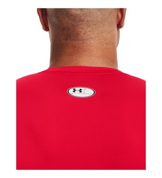 Under Armour HeatGear Armour Short Sleeve T-Shirt red