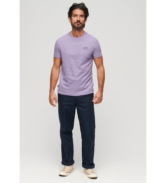 Superdry Lilac organic cotton t-shirt