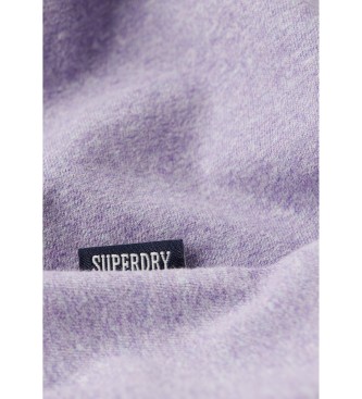 Superdry Lilac organic cotton t-shirt