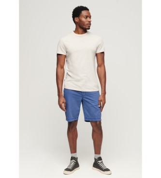 Superdry Officer chino shorts blue