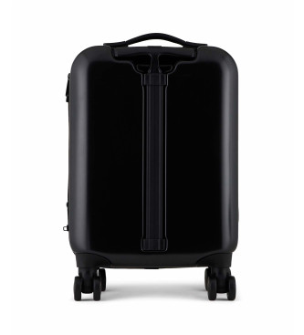 EA7 Trolley da cabina in ABS con maxi logo nero