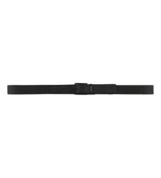 Armani Exchange Ceinture en cuir noir ,gris