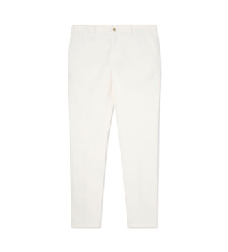 Hackett London Pantaln Calvary blanco