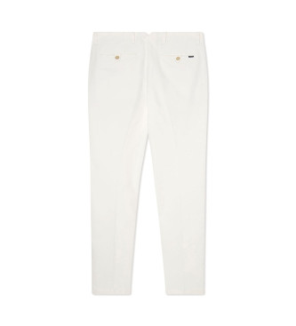 Hackett London Pantaln Calvary blanco