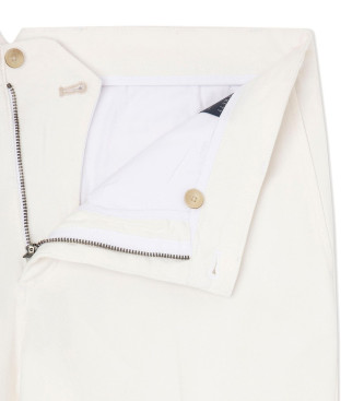 Hackett London Calvary trousers white