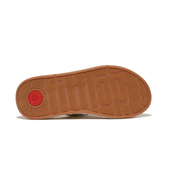 Fitflop Sandalias de piel F-mode beige