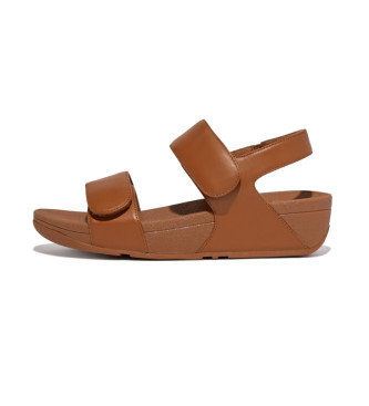 Fitflop Sandales en cuir Lulu marron