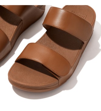 Fitflop Sandali Lulu in pelle marrone