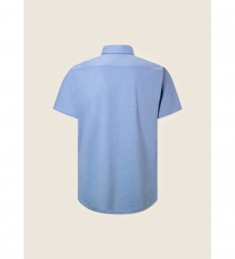 Hackett London Hemd Fit Slim Slim blau