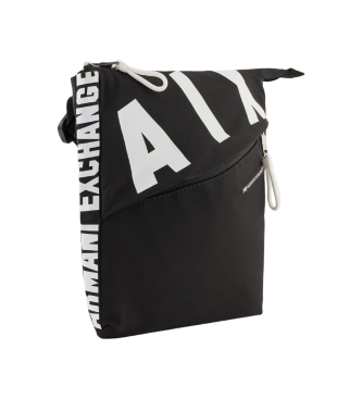 Armani Exchange Bolsa de ombro Tracolla preta