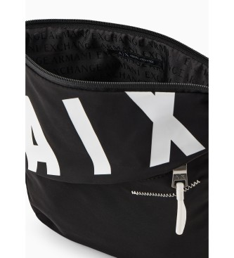 Armani Exchange Bolsa de ombro Tracolla preta