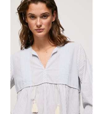 Pepe Jeans Bluse Ella blau