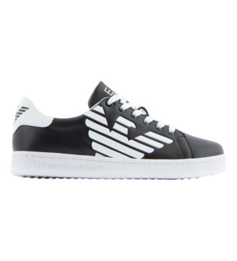 EA7 Zapatillas de Piel Classic negro