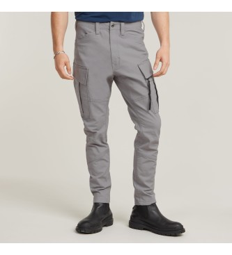 G-Star JEans Ritssluiting 3D Skinny Cargo 2.0 grijs