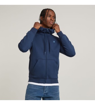 G-Star Premium Core Hooded Zip blauw