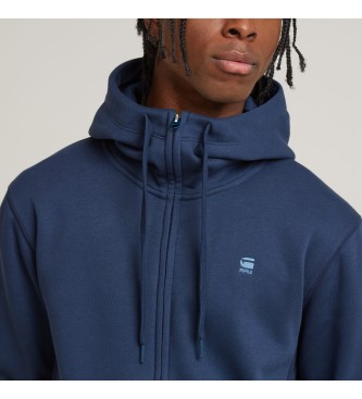 G-Star Premium Core Zip  capuche bleu