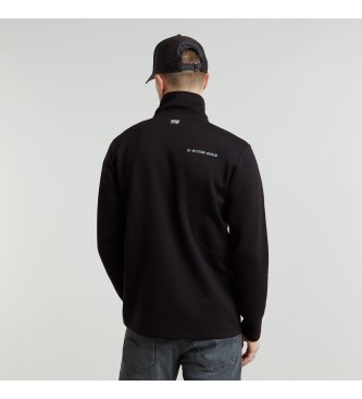 G-Star Motion Half Zip Tweeter T-shirt svart