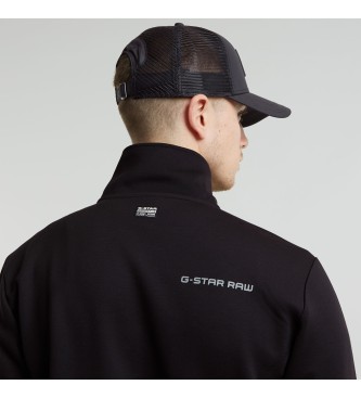 G-Star Motion Half Zip Tweeter T-shirt svart