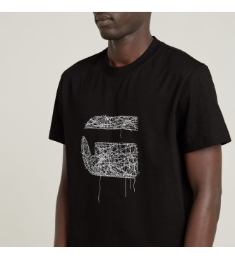 G-Star Stitch Burger T-shirt black