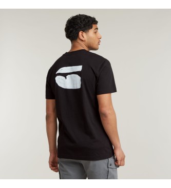 G-Star Burger Back Print T-shirt noir