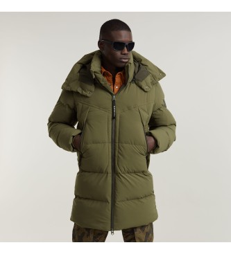 G-Star Parka G- Whistler Padded Hooded 2.0 zielona