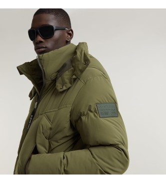 G-Star Parka G- Whistler Gewatteerde capuchon 2.0 groen