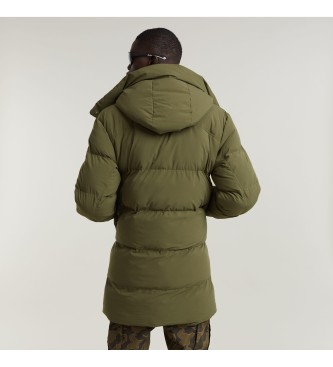 G-Star Parka G- Whistler Padded Hooded 2.0 verde