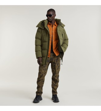 G-Star Parka G- Whistler Padded Hooded 2.0 verde