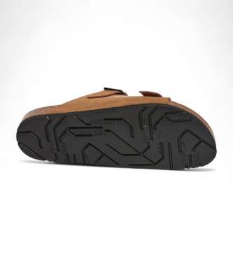 Pepe Jeans Sandales Bio Double Kepler marron