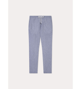 Hackett London Calas Chino Mini Stripe brancas