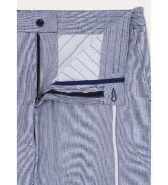 Hackett London Calas Chino Mini Stripe brancas