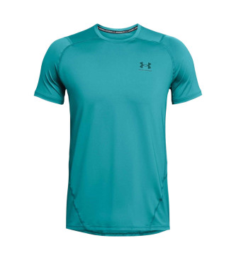 Under Armour T-shirt HeatGea turchese a maniche corte