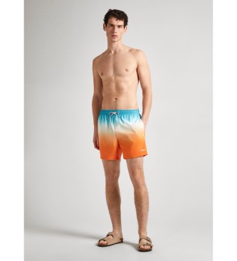 Pepe Jeans Tie Dye orange swimsuit