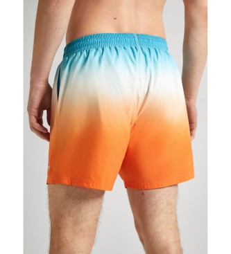 Pepe Jeans Tie Dye orange swimsuit