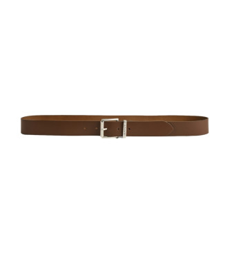 Gant Leather belt Logo brown