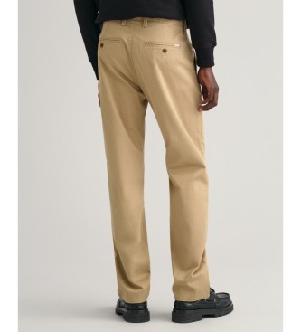 Gant Hlače chino iz kepra Regular Fit
