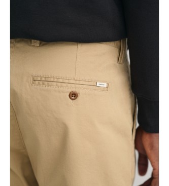 Gant Hlače chino iz kepra Regular Fit