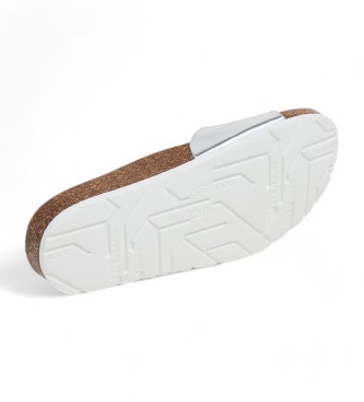 Pepe Jeans Sandalias Oban Metal W plateado