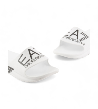 EA7 Chanclas Crusher blanco