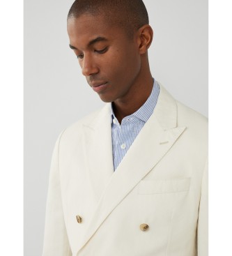 Hackett London Blazer Bone gebroken wit