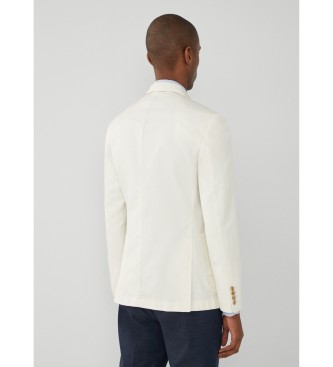 Hackett London Blazer Bone blanc cass