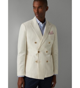 Hackett London Blazer Bone gebroken wit