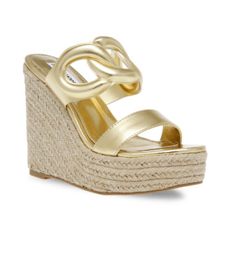 Steve Madden Sandales Gold Settle