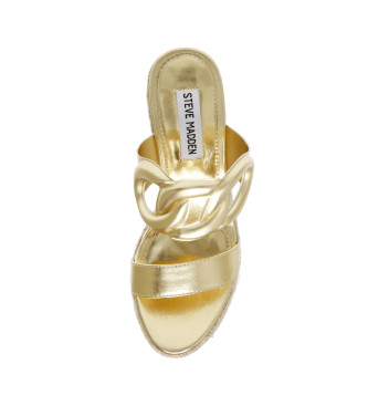 Steve Madden Gold Settle Sandals