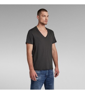 G-Star Pakke med 2 T-shirts Base Heather sort