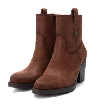 Refresh Ankle boots 171488 brown -height heel: 8cm