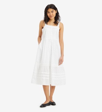 Levi's Cici midi dress white